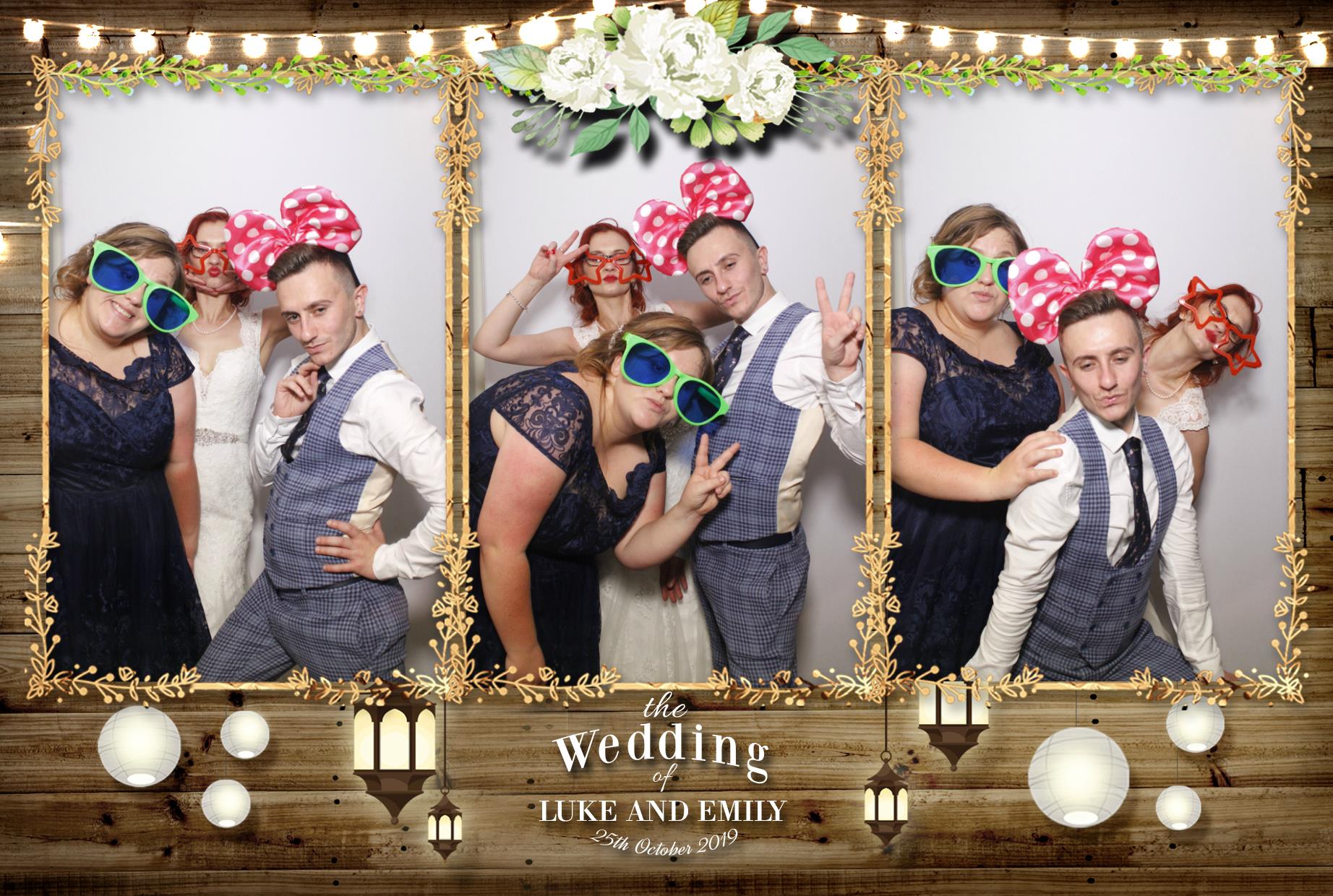 Luke & Emily's Wedding | View more photos from the event at gallery.myphotoboothexperience.co.uk/u/MyPhotoBoothExperienceLtd/Luke-Emilys-Wedding